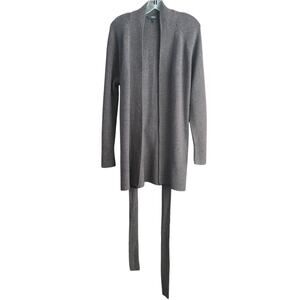 Theory Malinka in Compost Brown Soft Cashmere Women’s Cardigan Sweater M